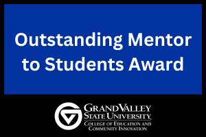 Outstanding Mentor to Students Award